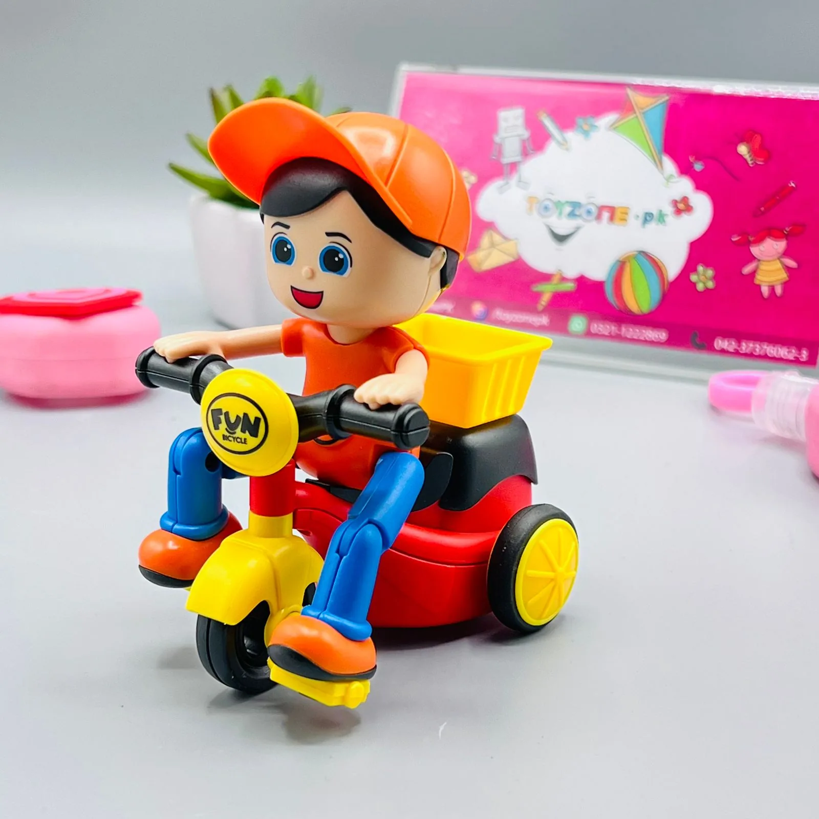 Friction Powered Cartoon Tricycle Assortment