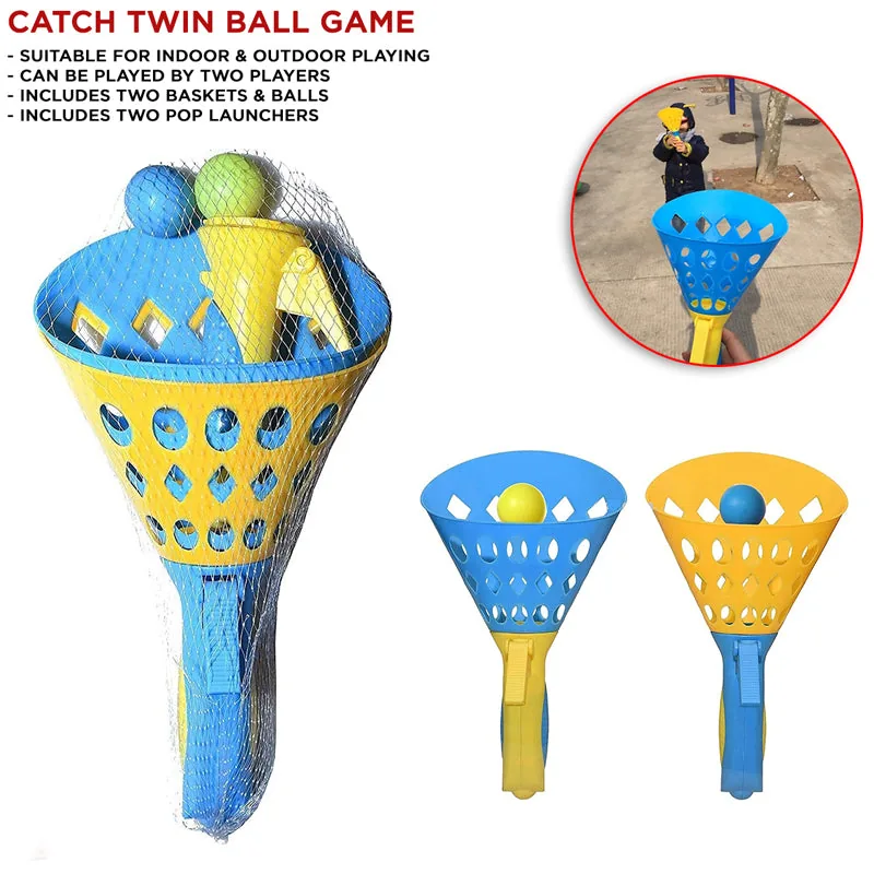Fun Blast Click and Catch Twin Ball Game - Image 3