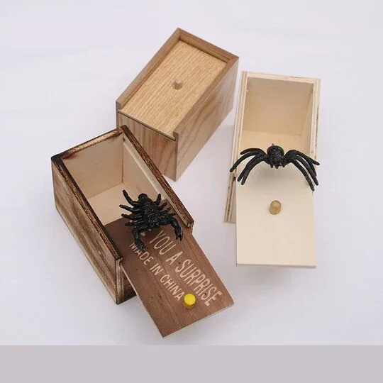 Funny Prank Wooden Box Toy (Random Character) - Image 10