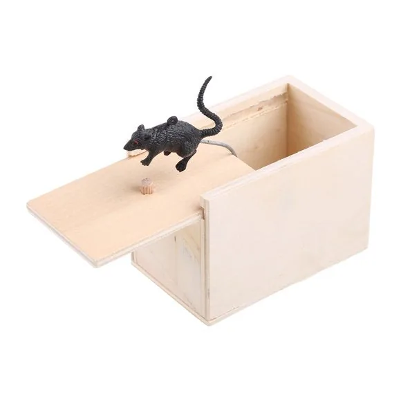 Funny Prank Wooden Box Toy (Random Character) - Image 4