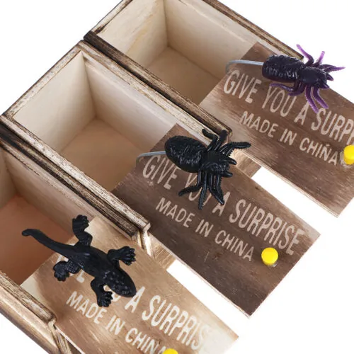 Funny Prank Wooden Box Toy (Random Character) - Image 5