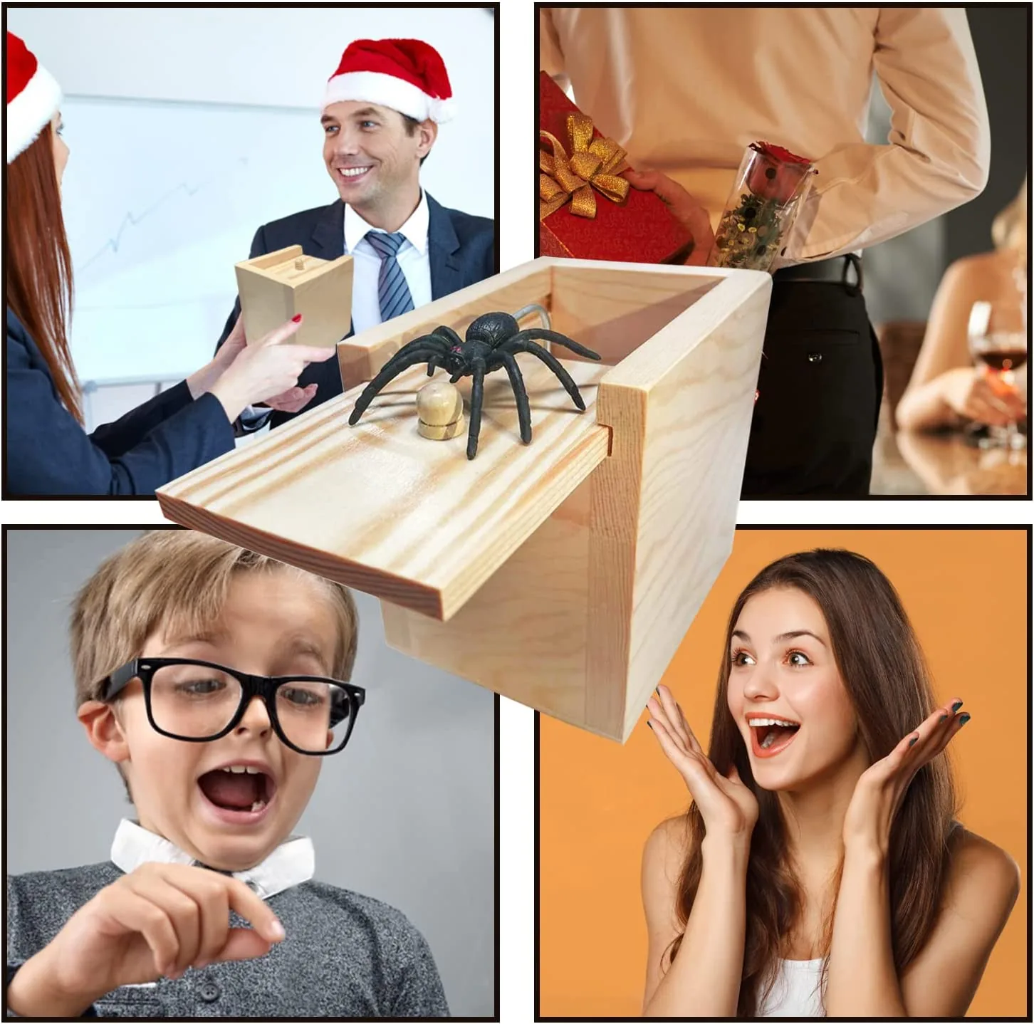 Funny Prank Wooden Box Toy (Random Character) - Image 9