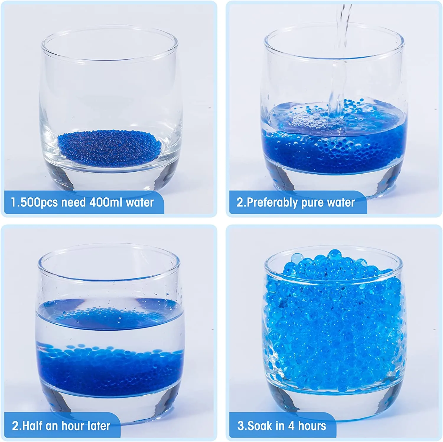 Pack Of 10 Gel Blaster Refill Ammo (500 Pcs) - Image 2