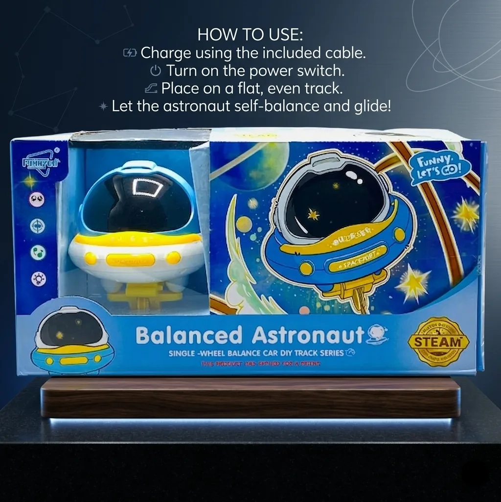 DIY Single Wheel Astronaut Balance Car With Light And Sound - Image 10