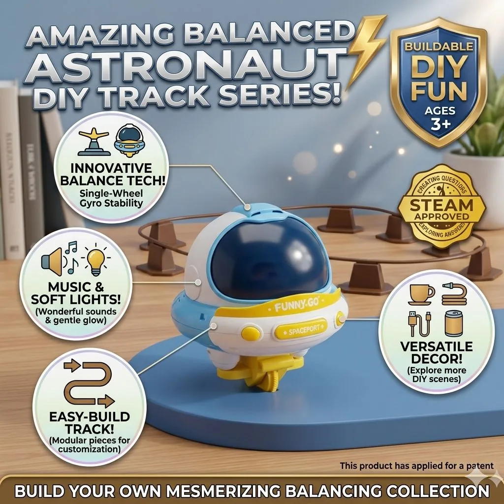 DIY Single Wheel Astronaut Balance Car With Light And Sound - Image 8