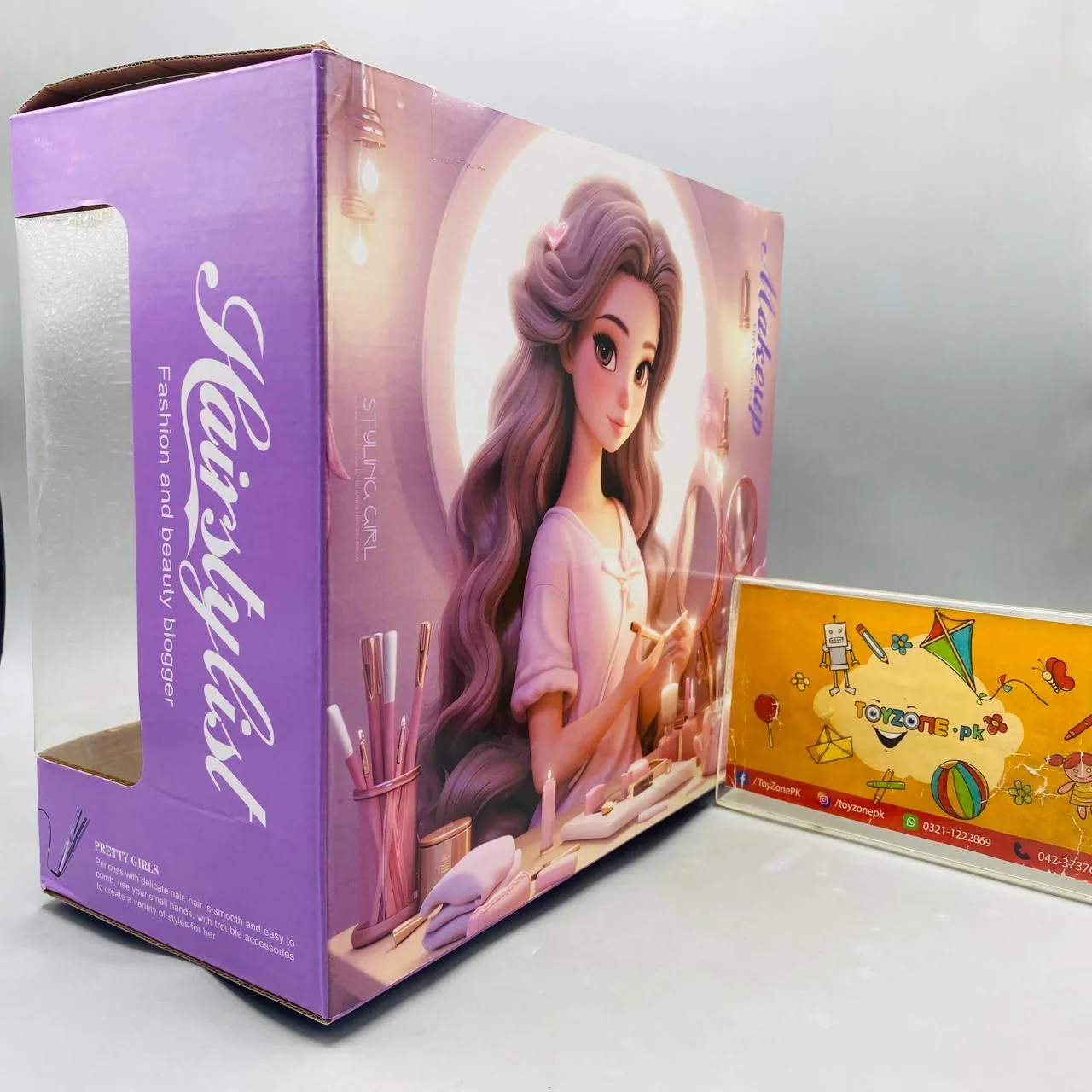 Half Body Makeup Hair Style Doll - Image 5