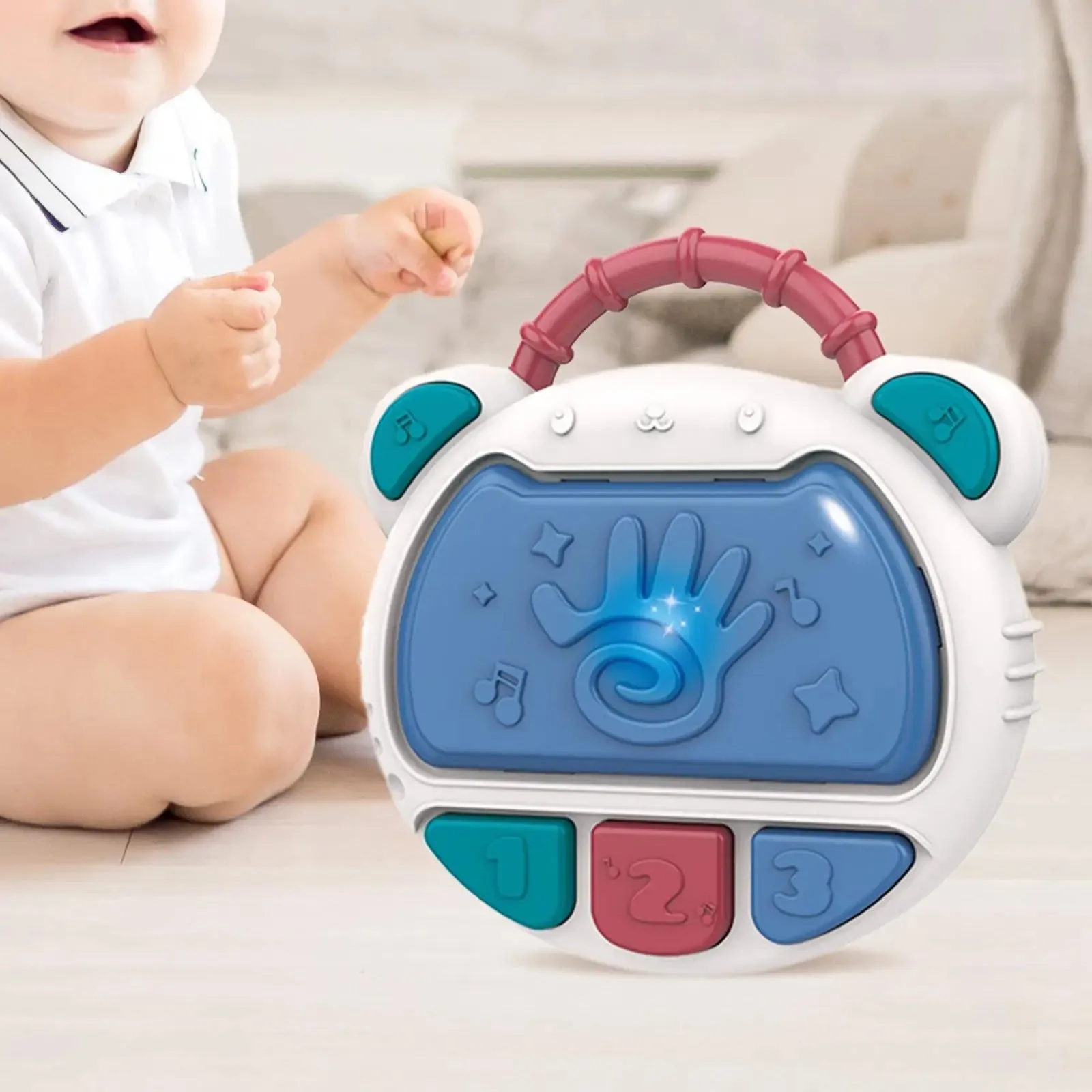 Hand Clapping Drum with Music Light for Baby - Image 5