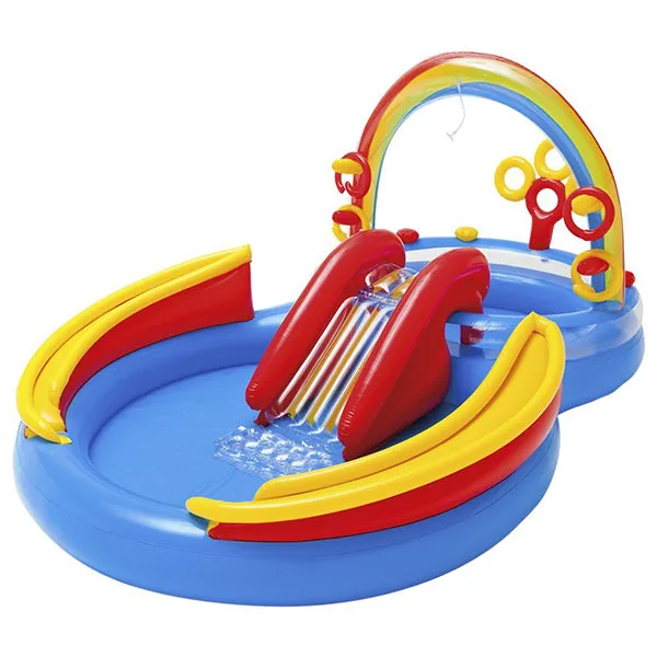 INTEX Rainbow Ring Play Center ( 9'9" L x 6'4" W x 4'5" H )
