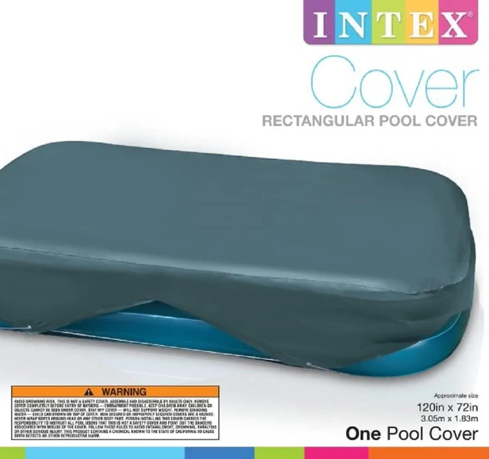 Intex Rectangular Pool Cover - Image 3