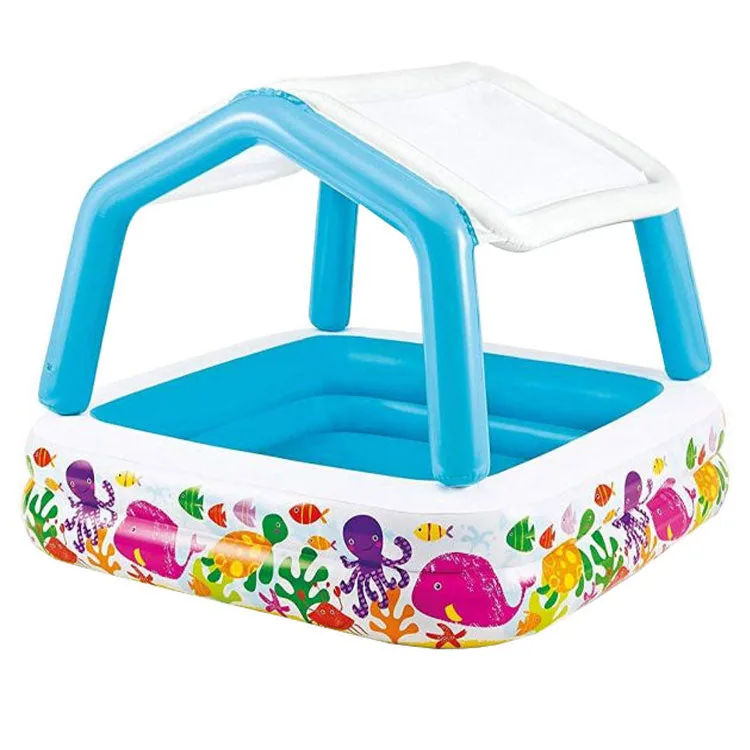 Intex Sun Shade Inflatable Pool For Kids - Image 2
