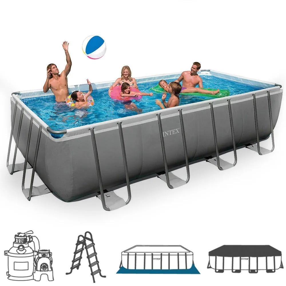Intex Ultra XTR Frame Rectangular Pool Set - Image 2