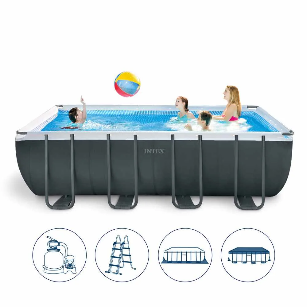 Intex Ultra XTR Frame Rectangular Pool Set - Image 3