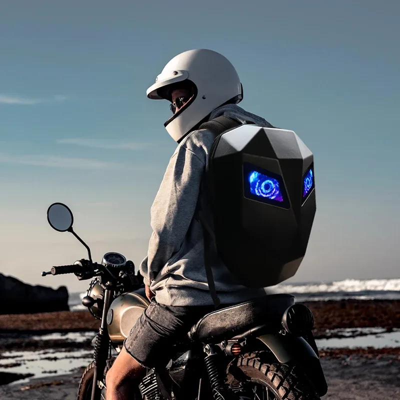 LED Screen 3D Hard Shell Backpack With Waterproof - Image 3