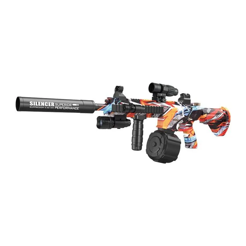 M416 Gel Blaster Gun with Laser & Flash Light - Image 2