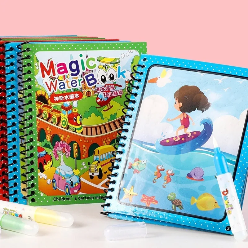 Magic Water Drawing Coloring Book - Image 3