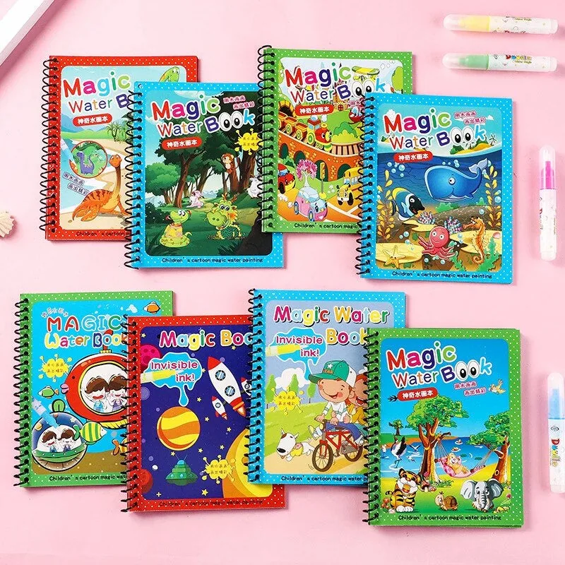 Magic Water Drawing Coloring Book - Image 9