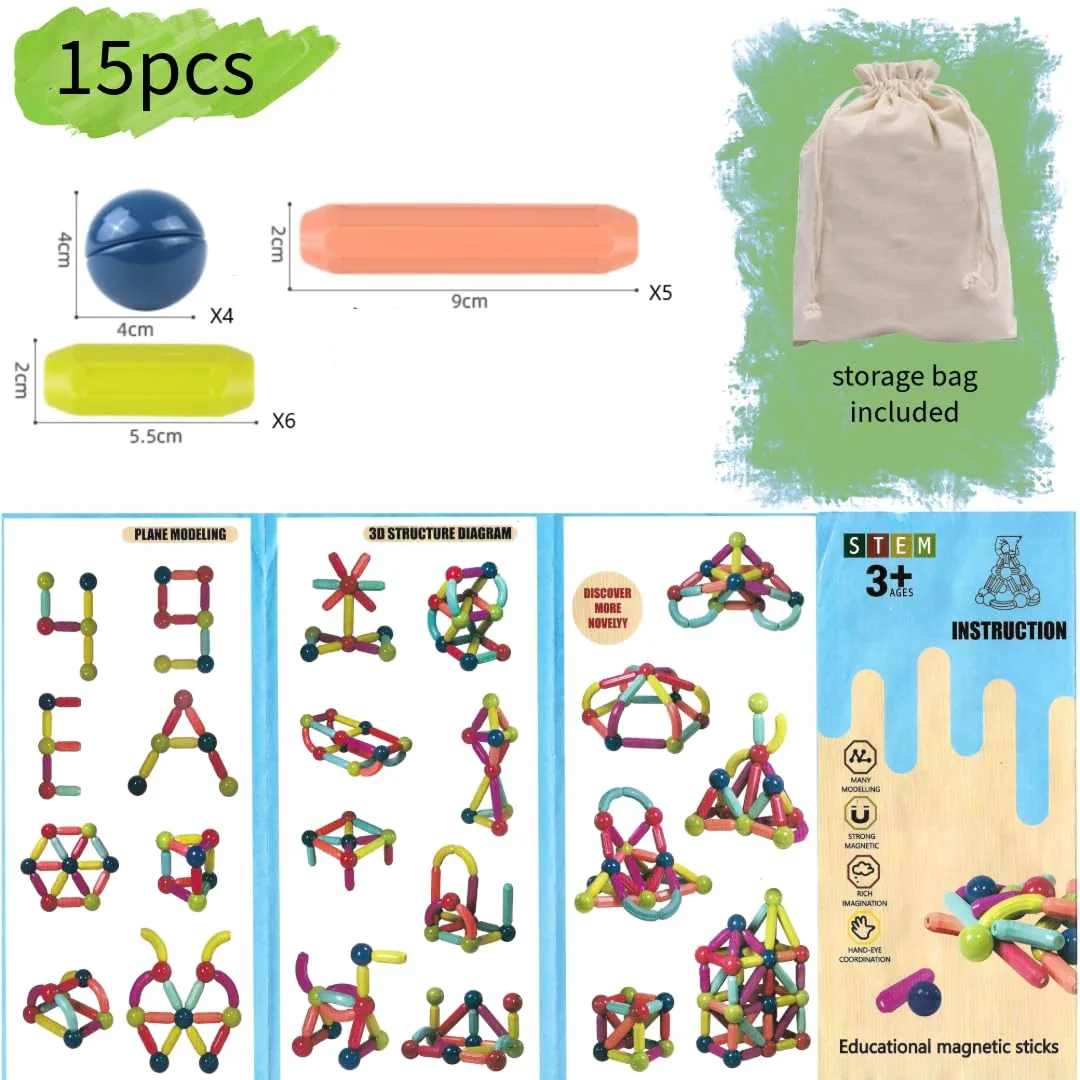 Magnetic Building Blocks Magnets Balls 50 PCS - Image 4