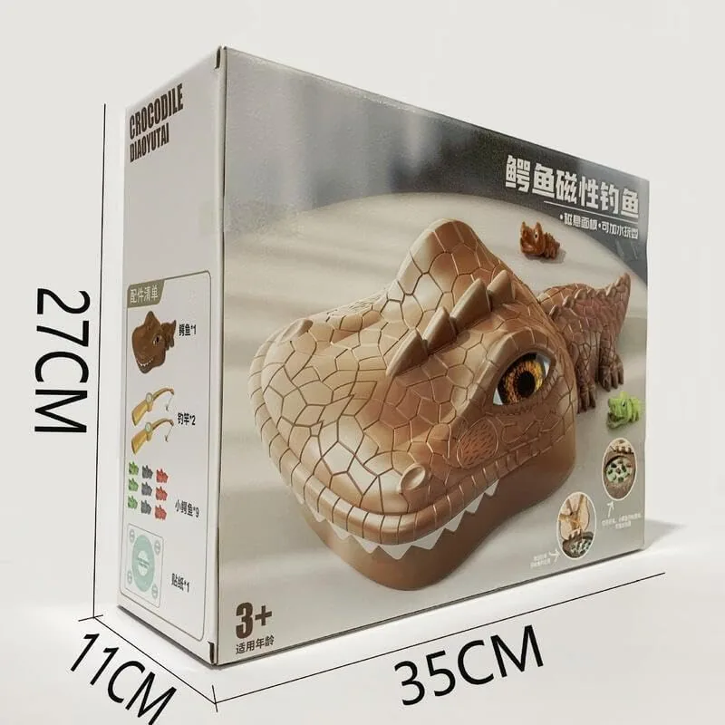 Magnetic Crocodile Fishing Game With Lights & Sound - Image 5