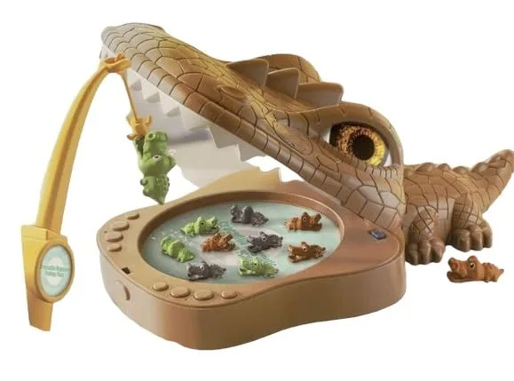 Magnetic Crocodile Fishing Game With Lights & Sound - Image 6