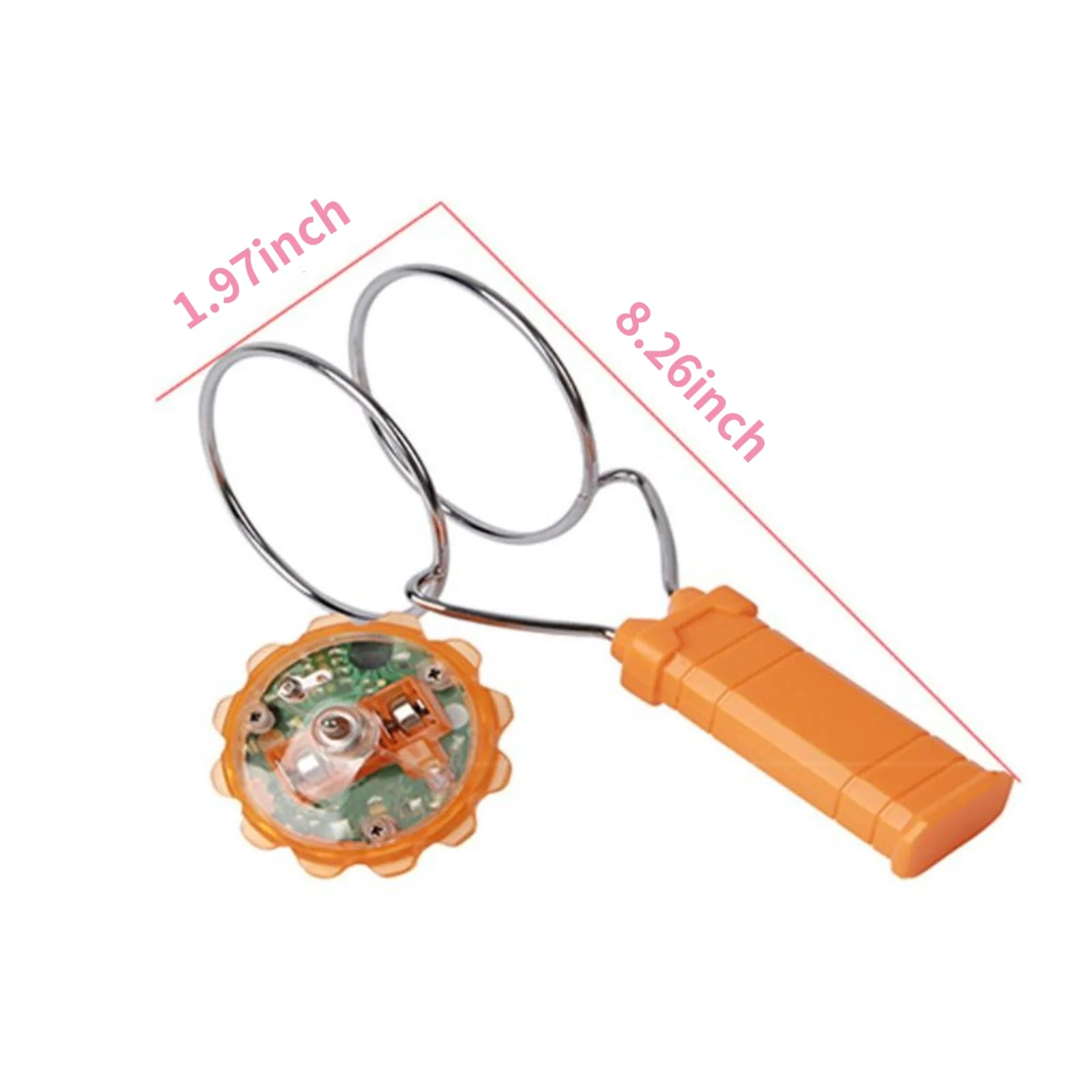 High Quality Magnetic Gyro Wheel LED Flashing Spinning Top - Image 5