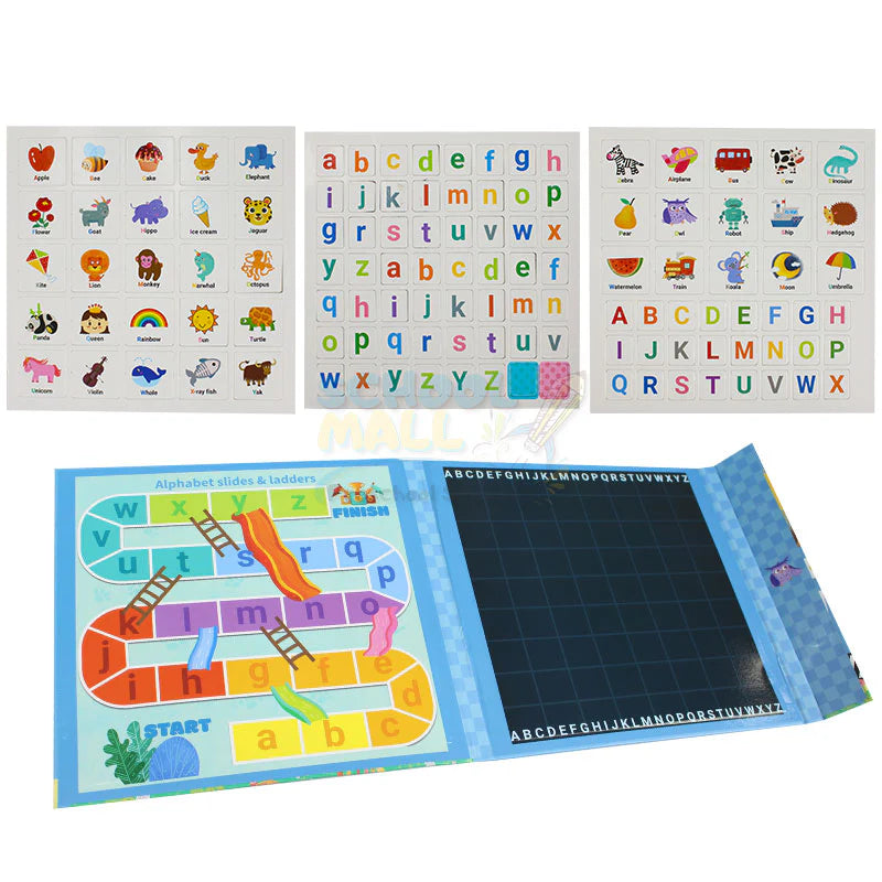 Magnetic Words Spelling And Letter Sliding Game Book - Image 2
