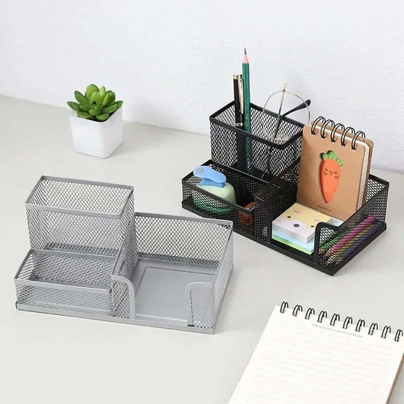Mega Metal Mesh Office Desk Accessories Deal (Pack of 7) - Image 3