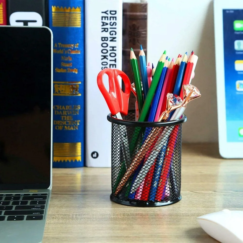 Mega Metal Mesh Office Desk Accessories Deal (Pack of 7) - Image 5