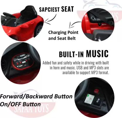 Mercedes Battery Operated Ride On Car - Image 6