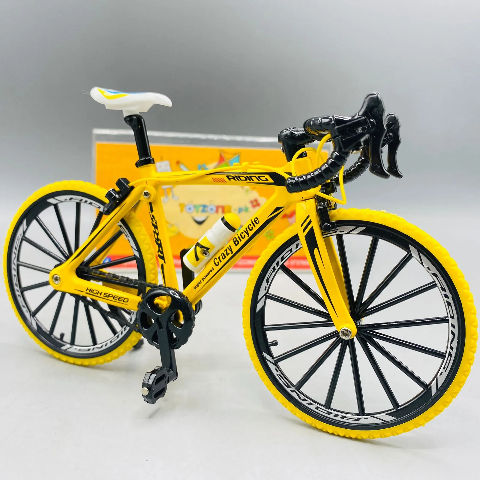 Mini Die-cast Mountain Bicycle Toy - Image 4