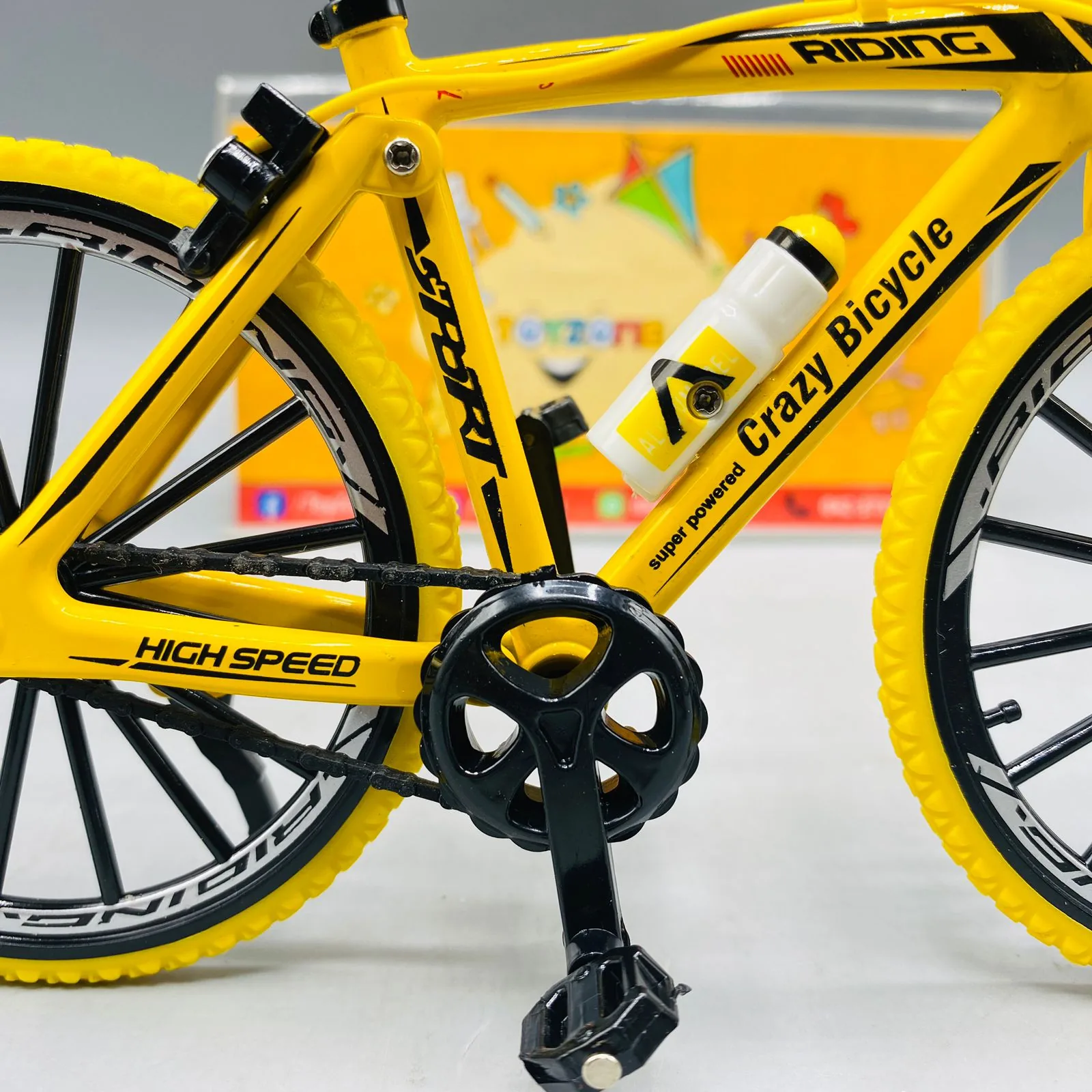 Mini Die-cast Mountain Bicycle Toy - Image 5