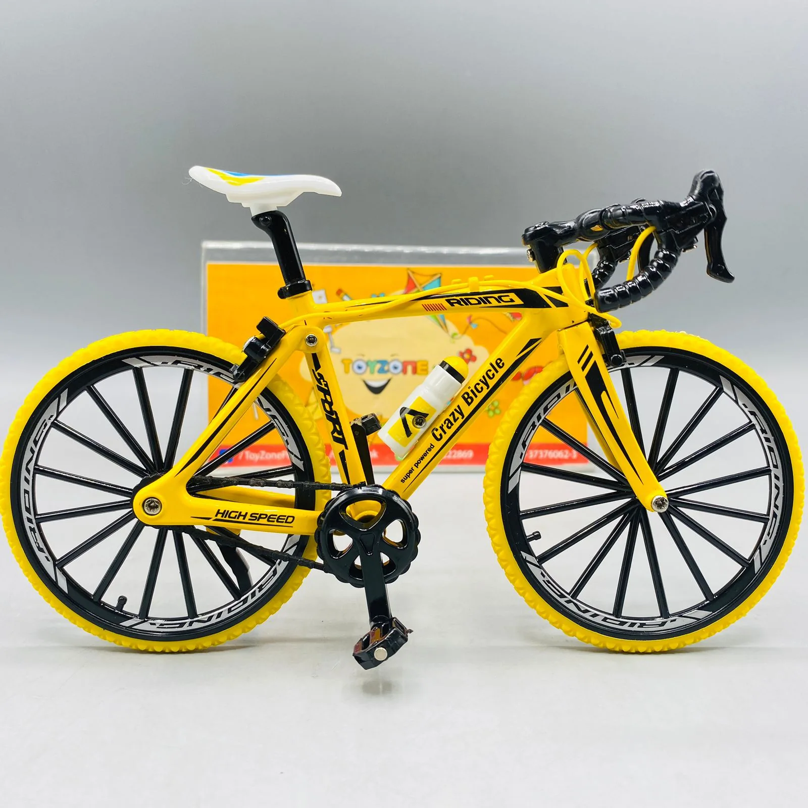 Mini Die-cast Mountain Bicycle Toy - Image 6