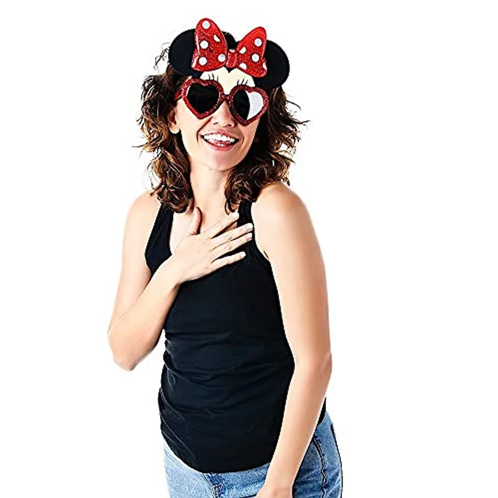 Minnie Mouse Heart Sunglasses - Image 2