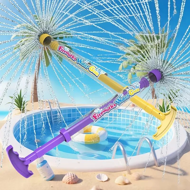 Multi-Spray Fireworks Water Gun Summer Toy - Image 2