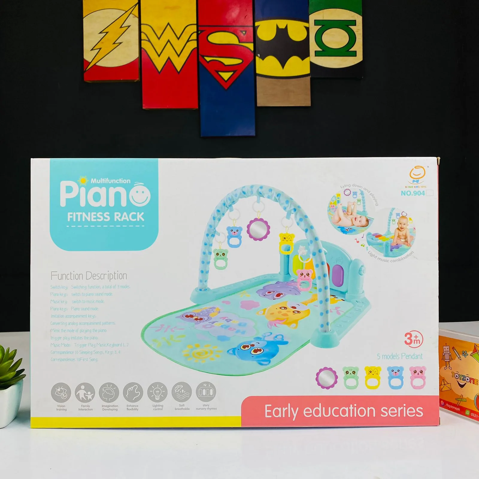 Multifunctional Piano Fitness Rack For Child - Image 3