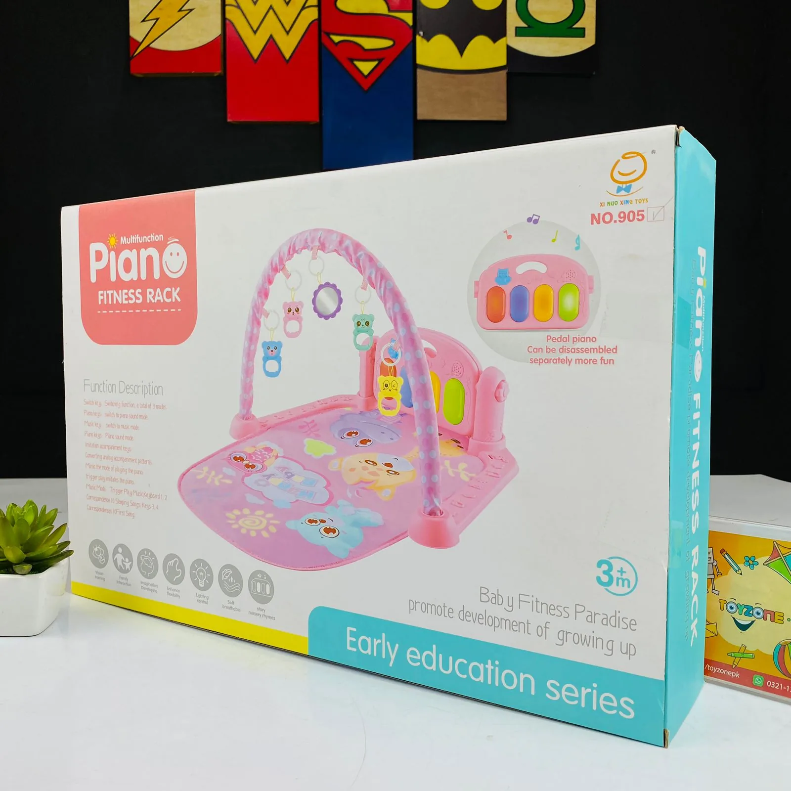 Multifunctional Piano Fitness Rack For Child - Image 5