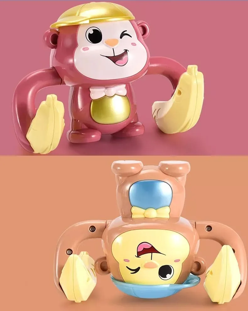 Musical Dancing And Rolling Tumbling Monkey - Image 2