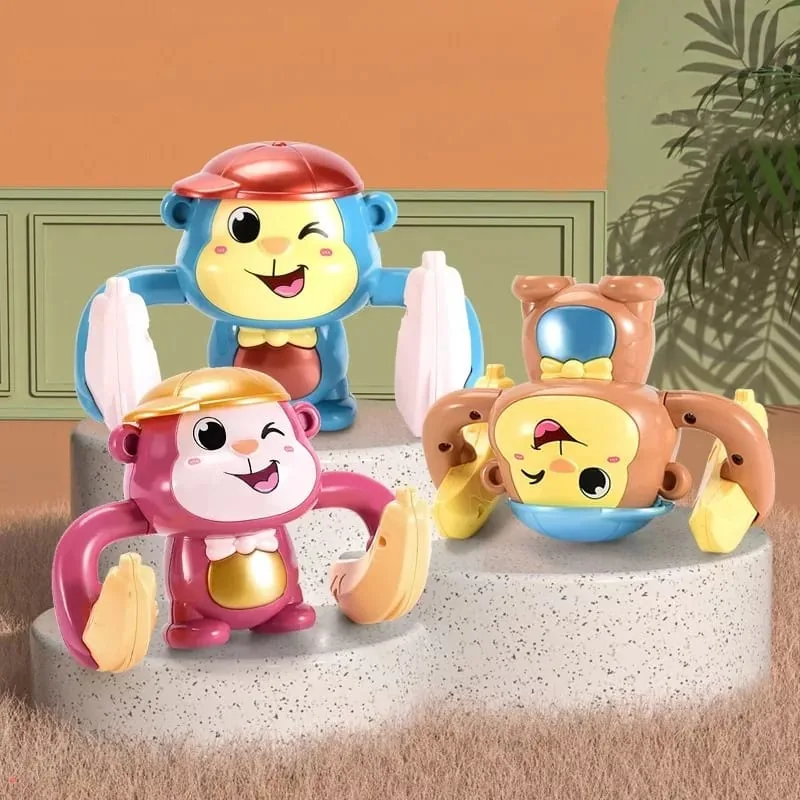 Musical Dancing And Rolling Tumbling Monkey - Image 4