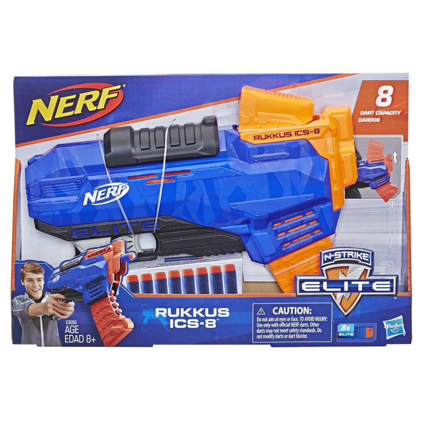 Nerf N-Strike Elite Rukkus ICS-8