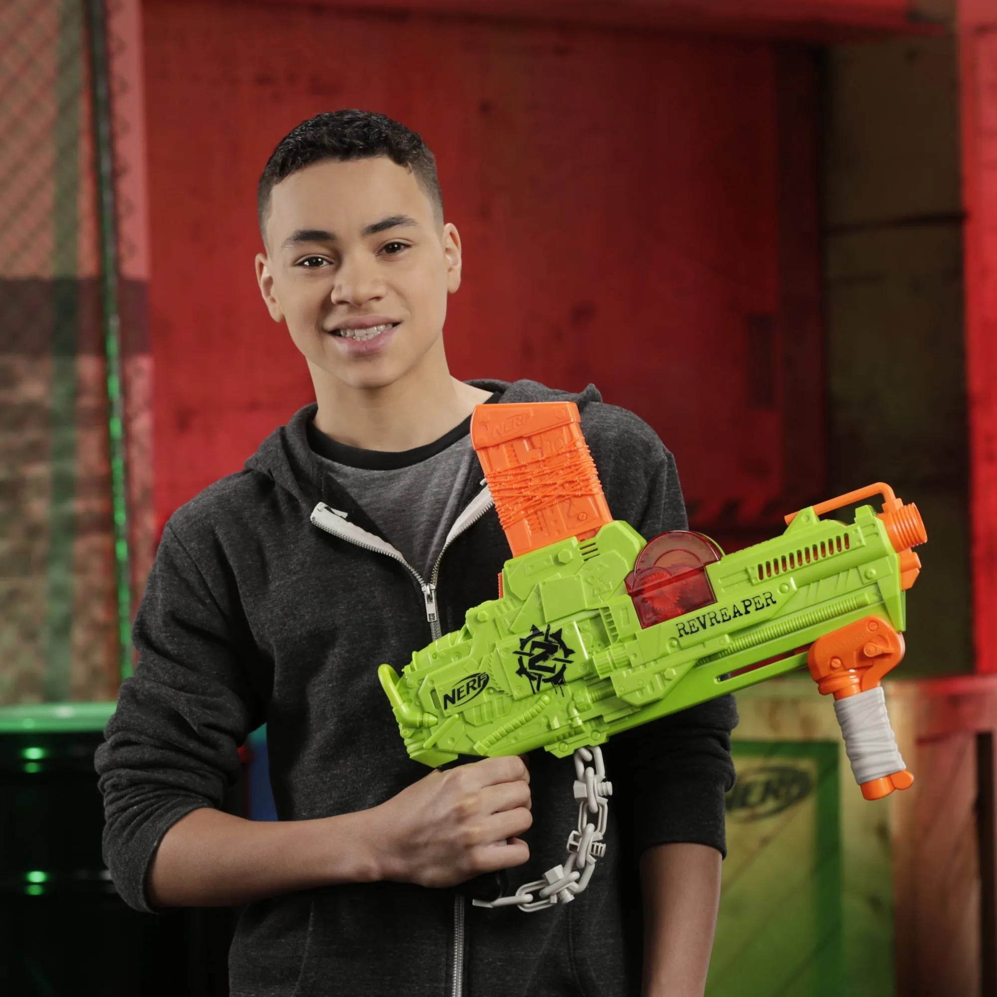 Nerf Zombie Strike RevReaper Blaster - Image 2