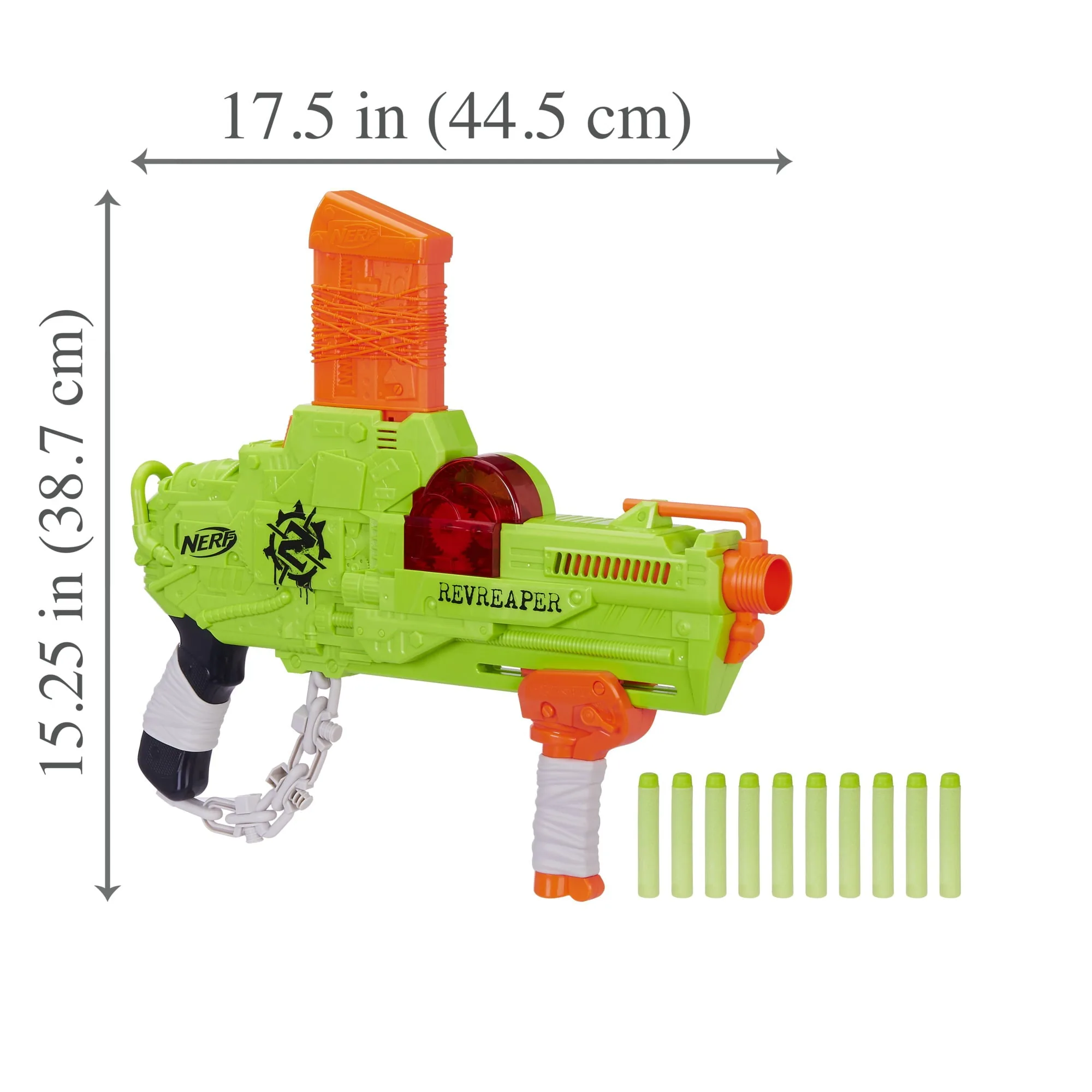 Nerf Zombie Strike RevReaper Blaster - Image 9