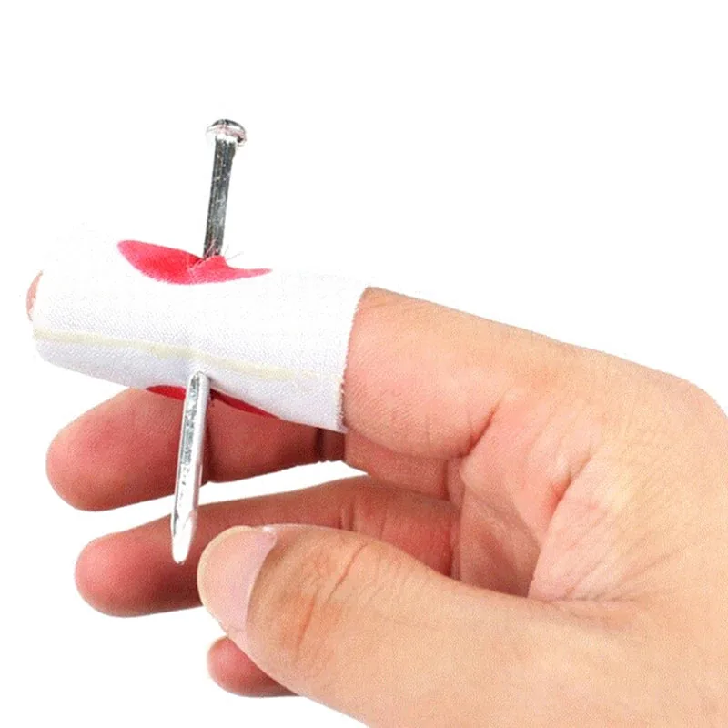 Prank Joke Toy Fake Nail Finger - 2 Pcs - Image 3