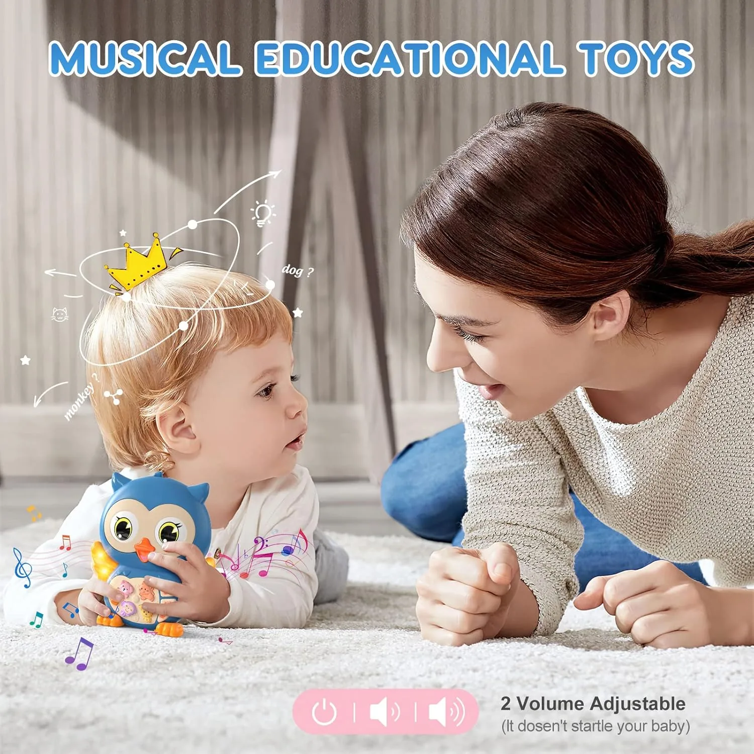 Owl Learning Baby Music Toy