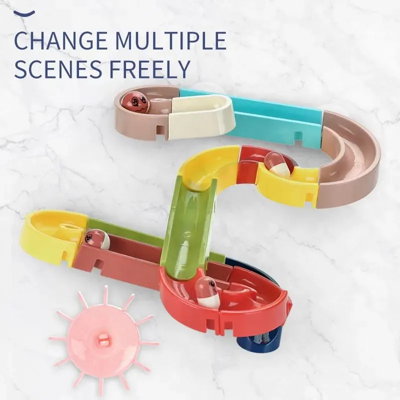 Plastic Pipes Building Duck Track Bath Set - Image 3