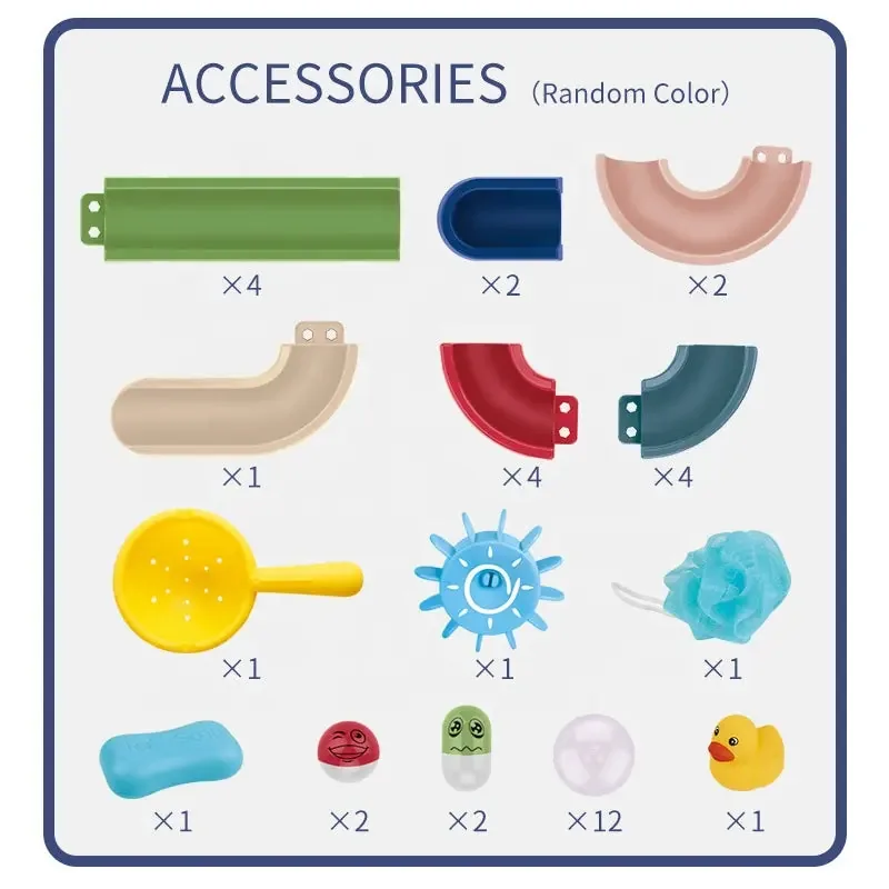 Plastic Pipes Building Duck Track Bath Set - Image 5