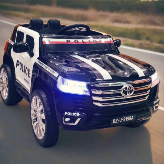 Police Toyota Kids Ride on Jeep With Light And Sound