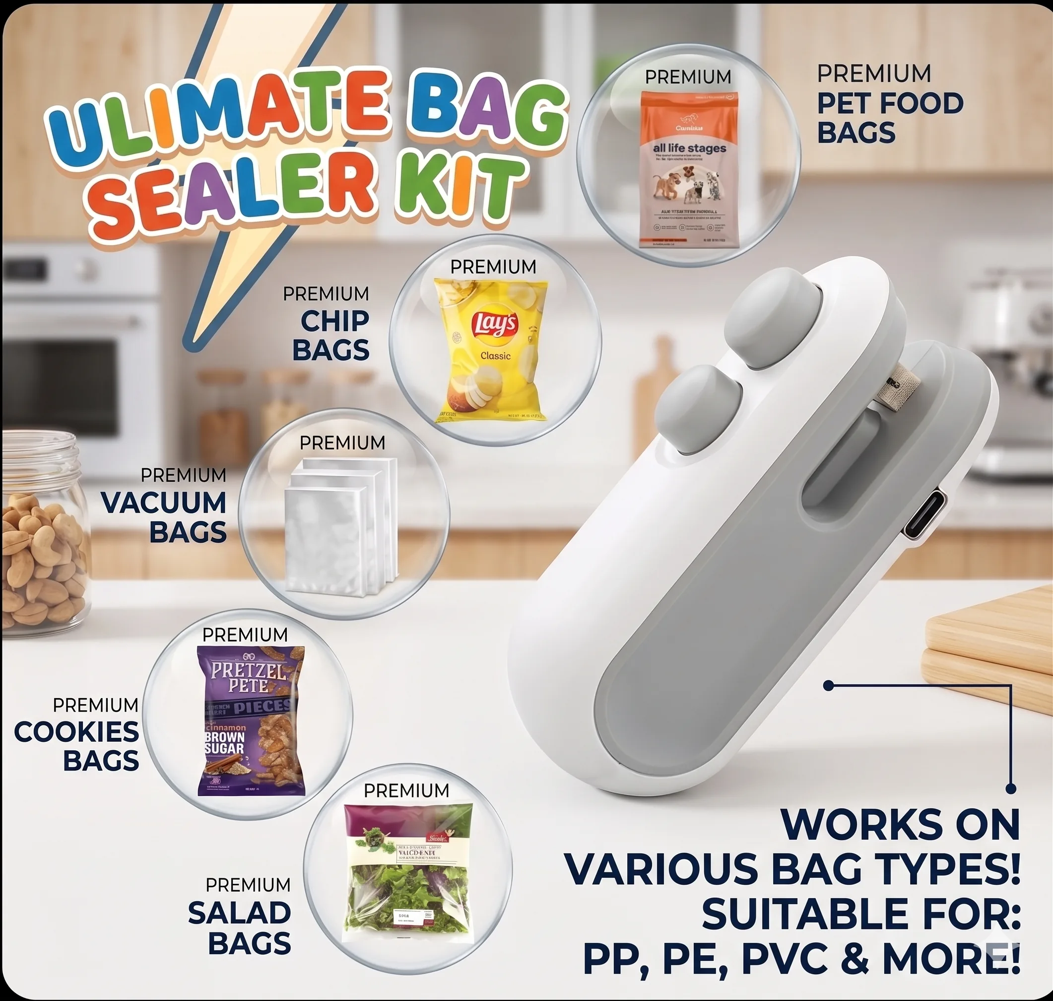 Portable Mini Bag Heat Sealer - Image 2