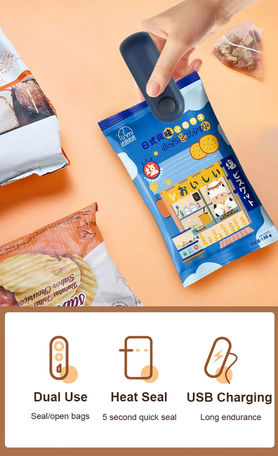 Portable Mini Bag Heat Sealer - Image 5