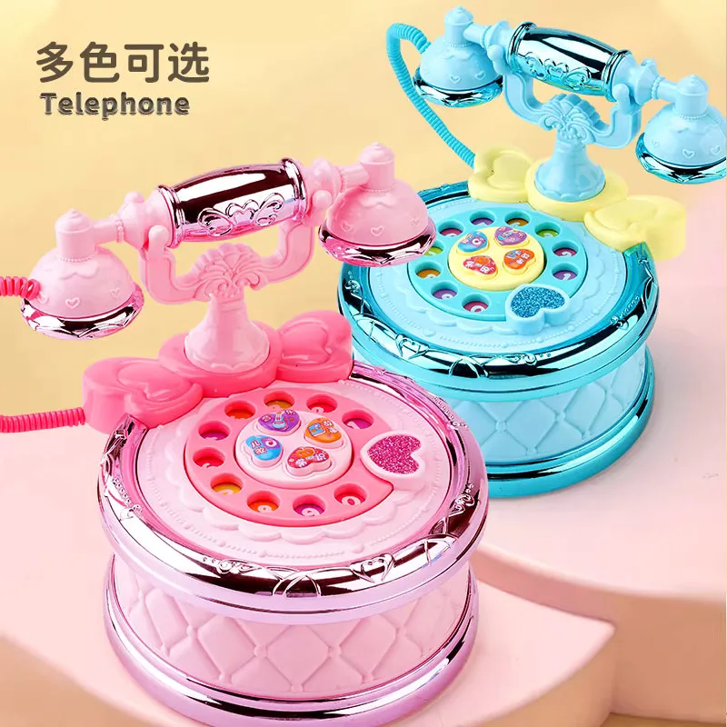 Pretend Play Vintage Design Baby Telephone - Image 4