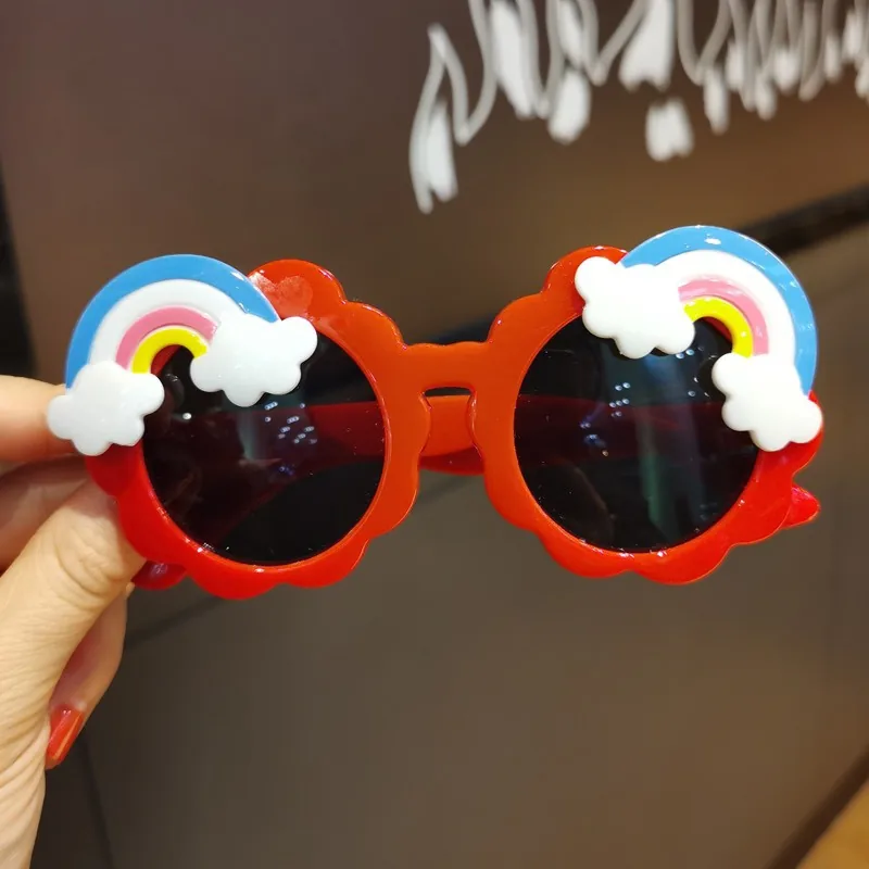 Rainbow Frame Sunglasses For Boys & Girls Assortment - Image 4