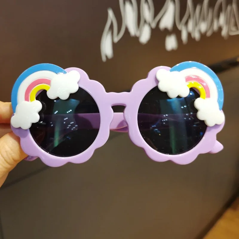 Rainbow Frame Sunglasses For Boys & Girls Assortment - Image 5
